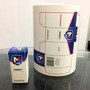 Custom printed small die cut packaging boxes