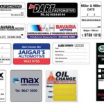 Car Window Sticker Printing Services