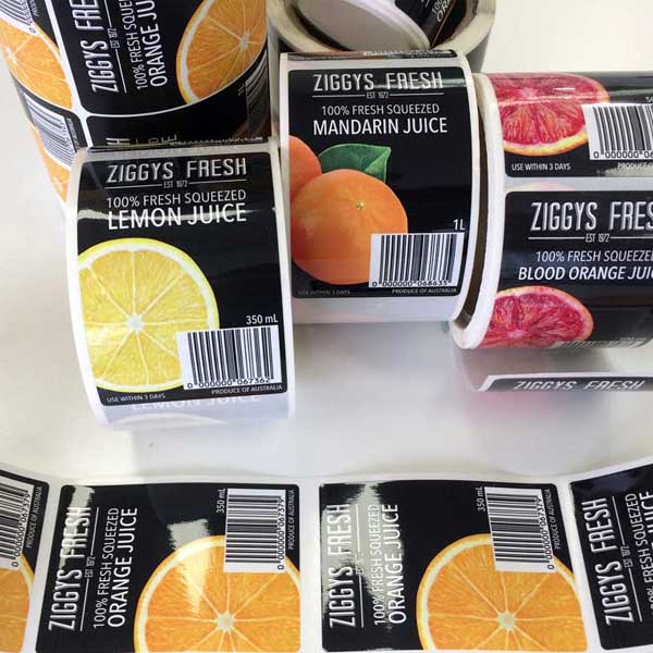 juice labels